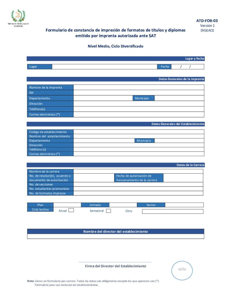 thumbnail of ATD-FOR-03 Formulario de constancia de impresión de formatos de títulos y diplomas