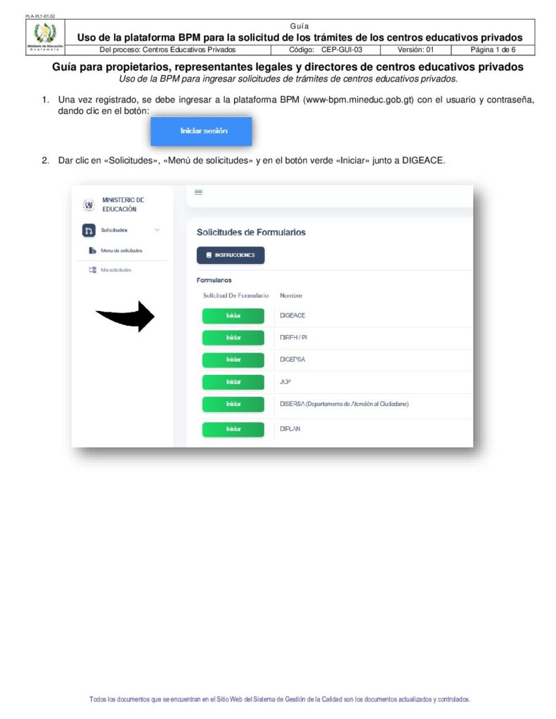 thumbnail of CEP-GUI-03 Uso BPM colegios V1