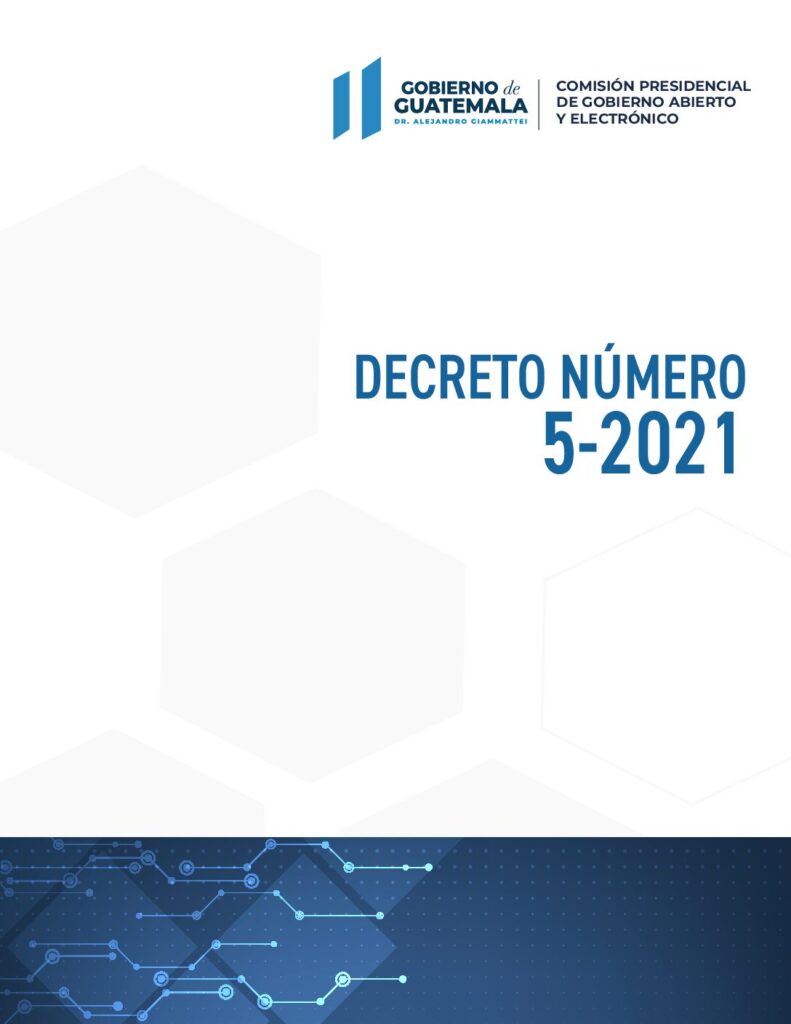 thumbnail of Decreto No. 5-2021 Simplificación de trámites